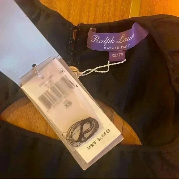 Ralph Lauren Collection Cap Sleeve Sweater Jumpsuit Open Back Dress Romper XS 0 - Picture 7 of 16